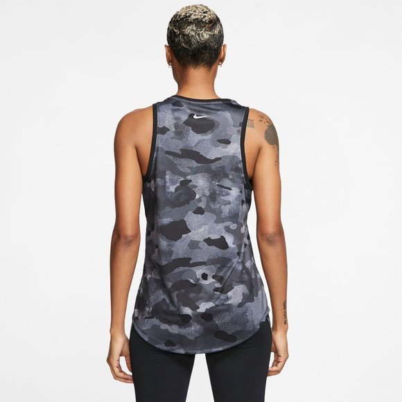 Nike Women's Dri-FIT Camo Tank Top Size M - Picture 2 of 6